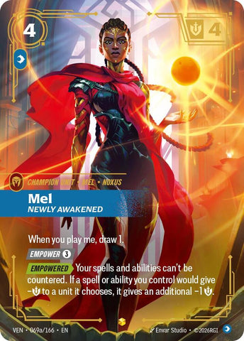 Mel Newly Awakened Alternate Art 069a/166 (Vendetta)  - Foil