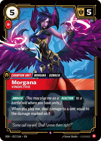 Morgana - Vindictive 017/166 (Vendetta)  - Foil