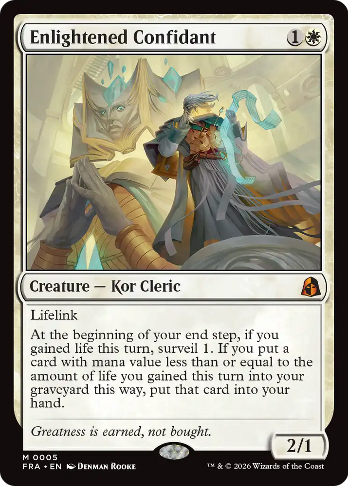 Enlightened Confidant 5 (Reality Fracture)  - Foil