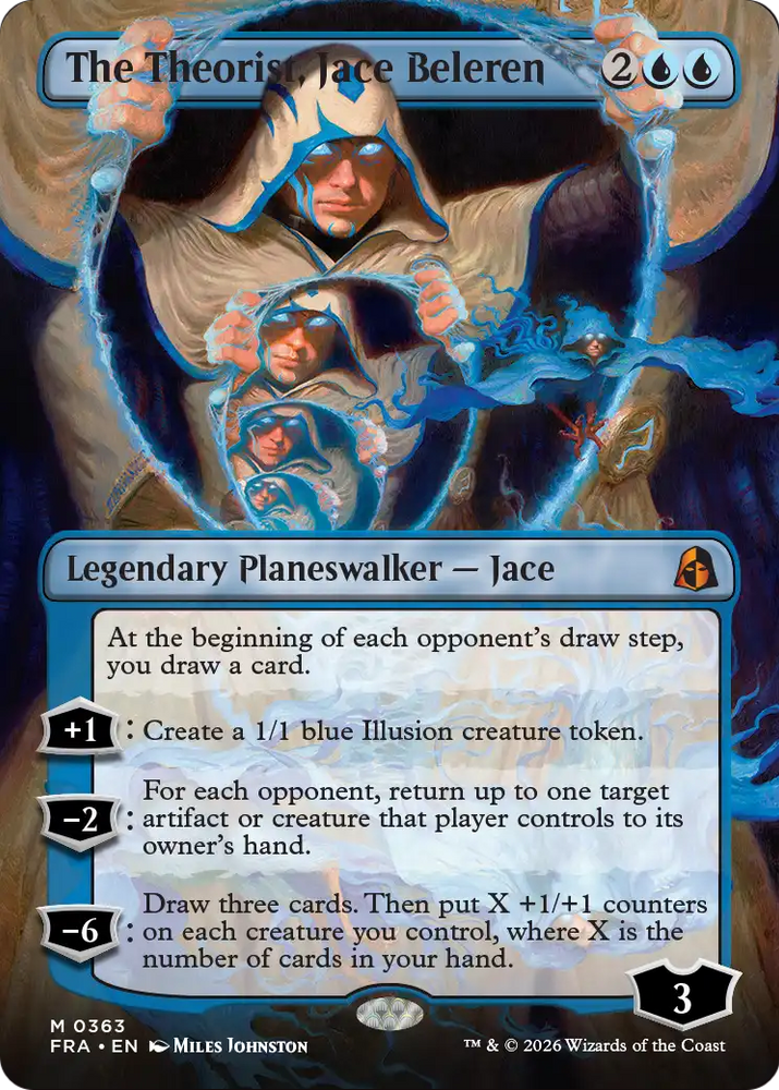 The Theorist, Jace Beleren 363 (Reality Fracture)  - Borderless