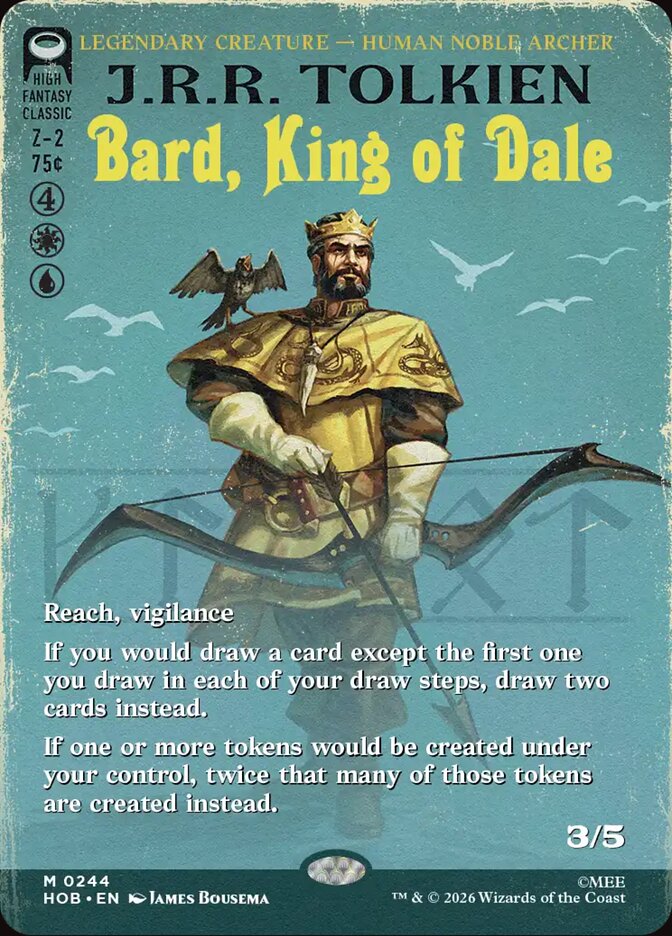 Bard, King of Dale 244 (The Hobbit)  - Borderless