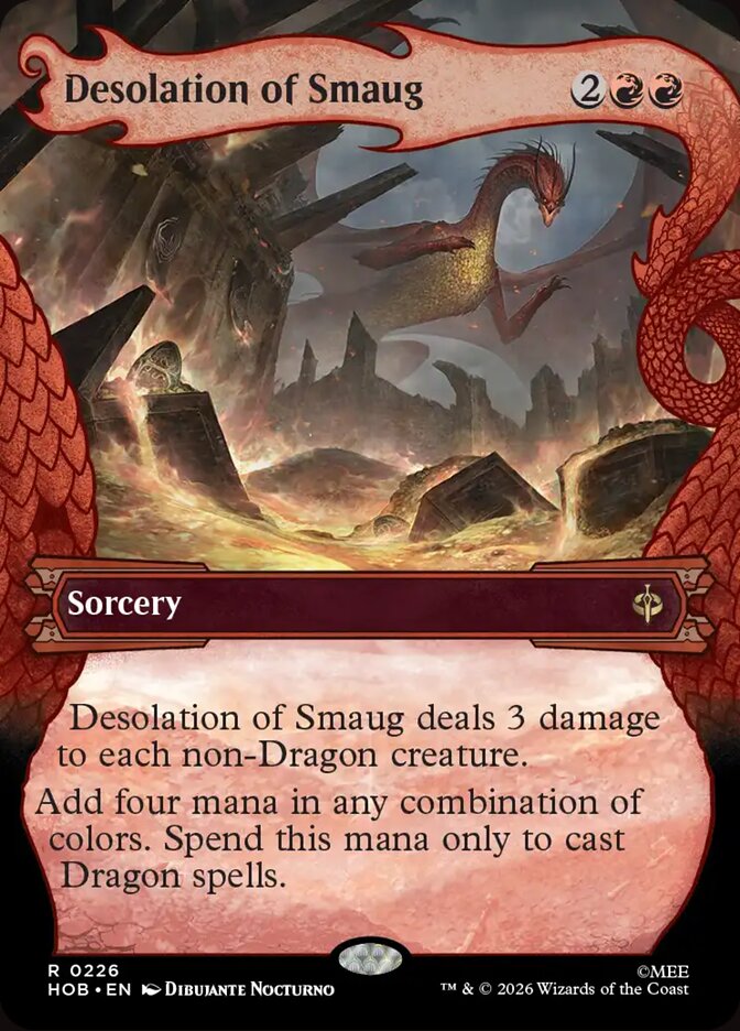 Desolation of Smaug 226 (The Hobbit)  - Showcase Foil