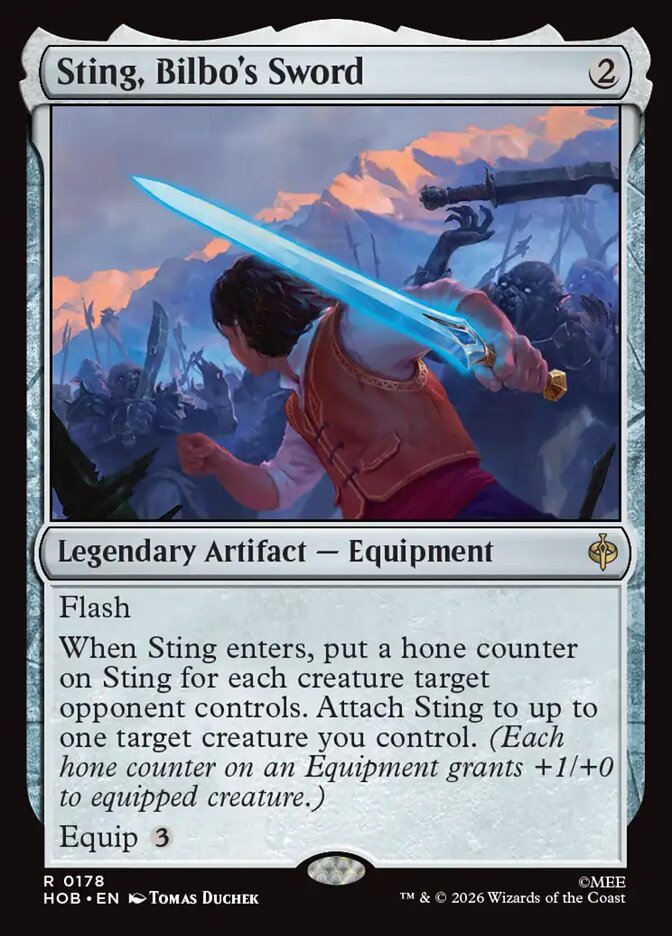 Sting, Bilbo's Sword 178 (The Hobbit)  - Foil