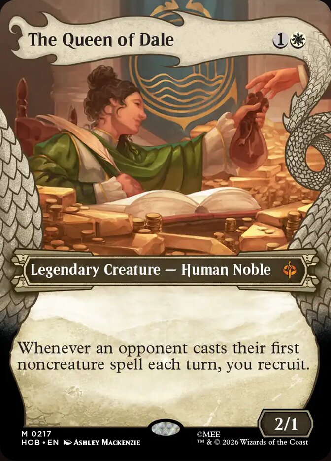 The Queen of Dale 217 (The Hobbit)  - Showcase Foil