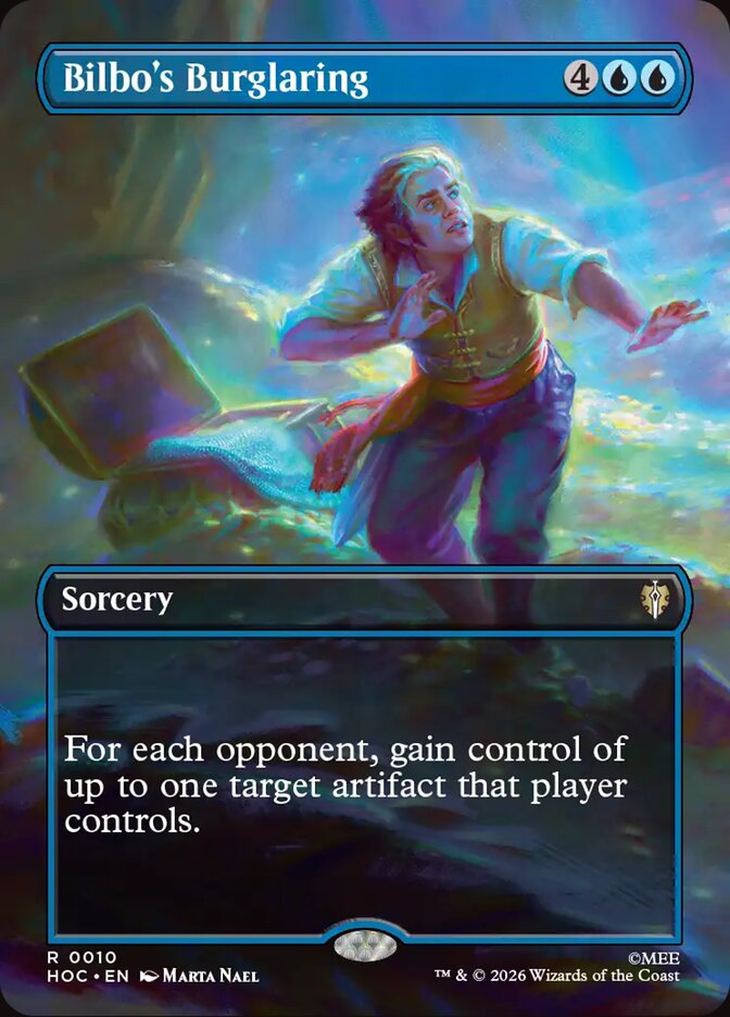 Bilbo's Burglaring 10 (The Hobbit: Eternal-Legal)  - Borderless Foil
