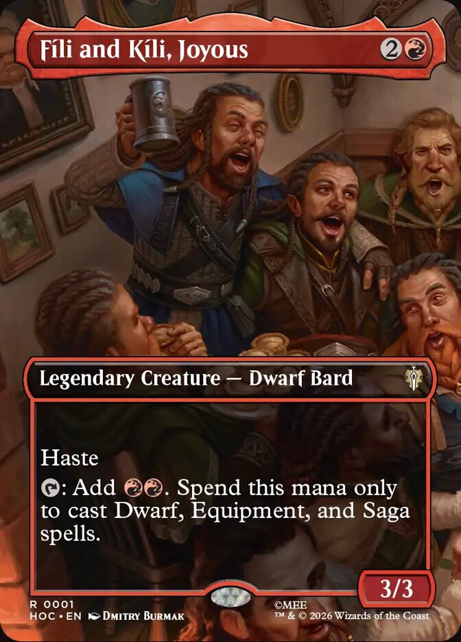 Fíli and Kíli, Joyous 1 (The Hobbit: Eternal-Legal)  - Borderless
