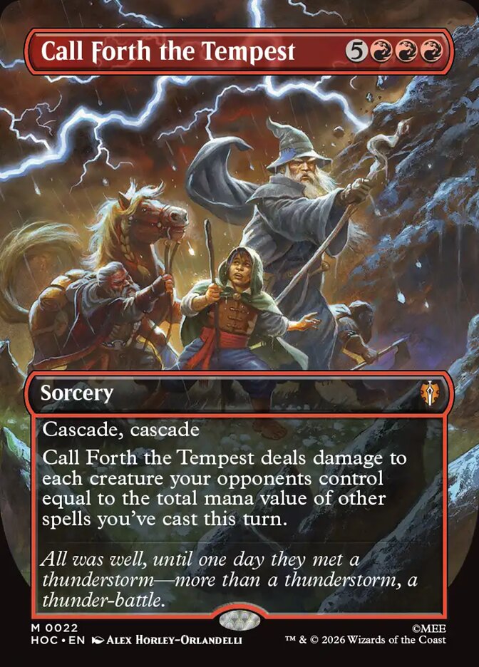 Call Forth the Tempest 22 (The Hobbit: Eternal-Legal)  - Borderless