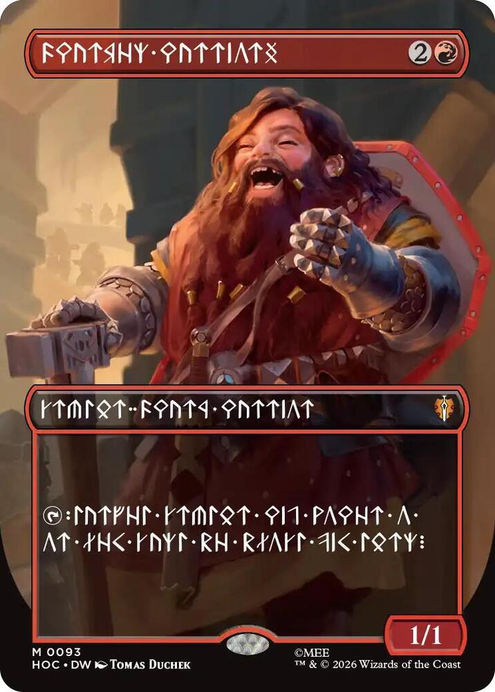 Dwarven Warriors 93 (The Hobbit: Eternal-Legal)  - Borderless