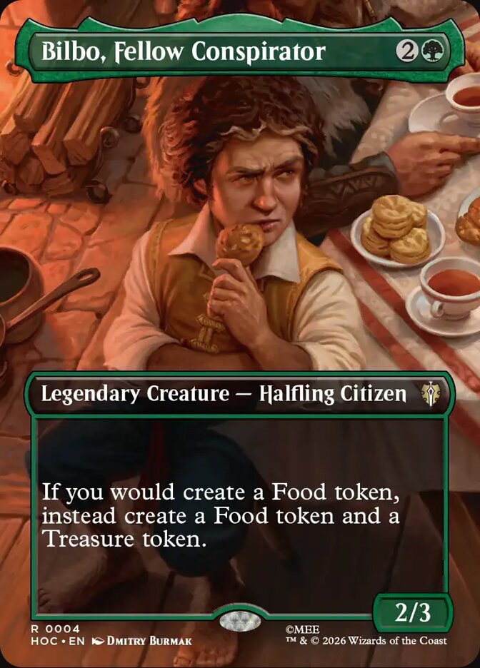 Bilbo, Fellow Conspirator 4 (The Hobbit: Eternal-Legal)  - Borderless Foil
