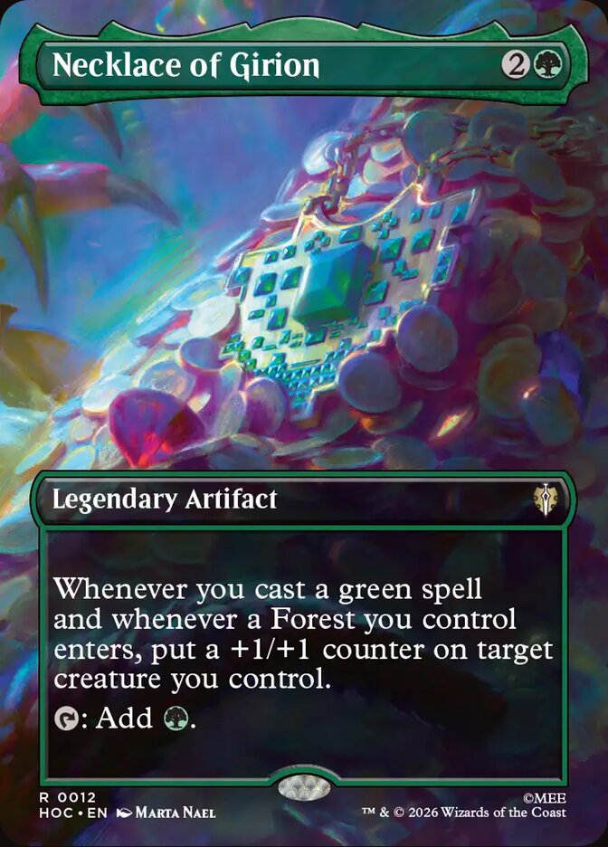 Necklace of Girion 12 (The Hobbit: Eternal-Legal)  - Borderless Foil