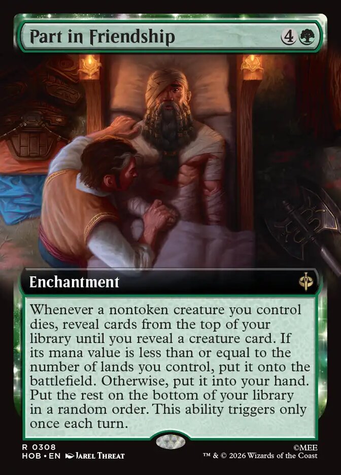 Part in Friendship 308 (The Hobbit)  - Extended Art Foil