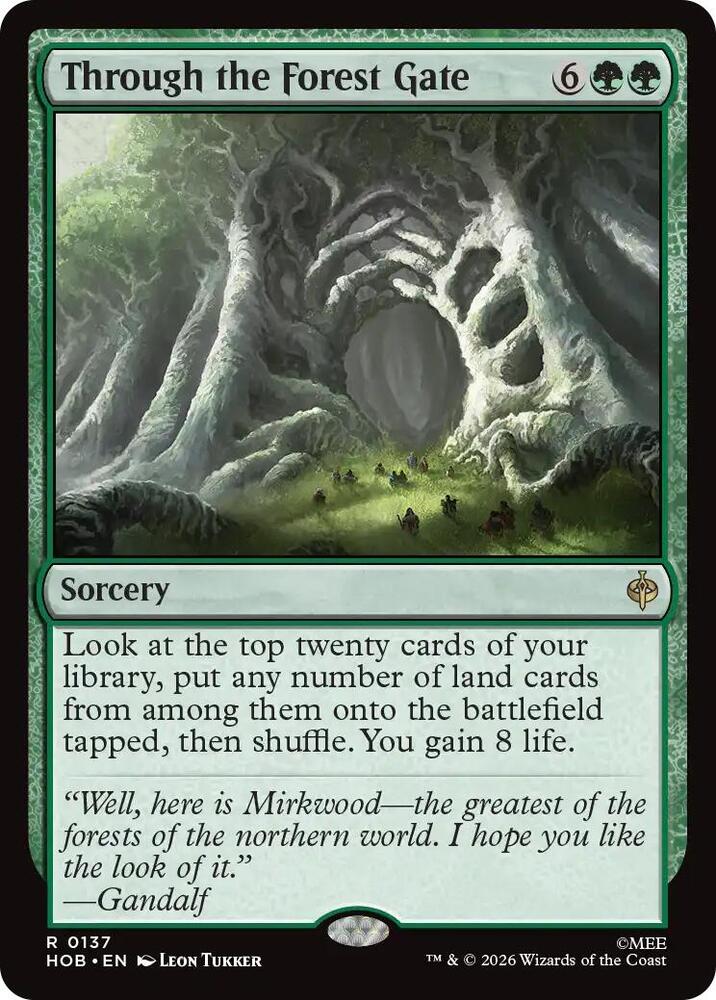 Through the Forest Gate 137 (The Hobbit)  - Foil