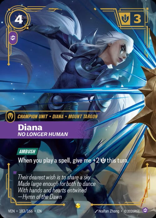 Diana - No Longer Human 183/166 (Vendetta)  - Foil