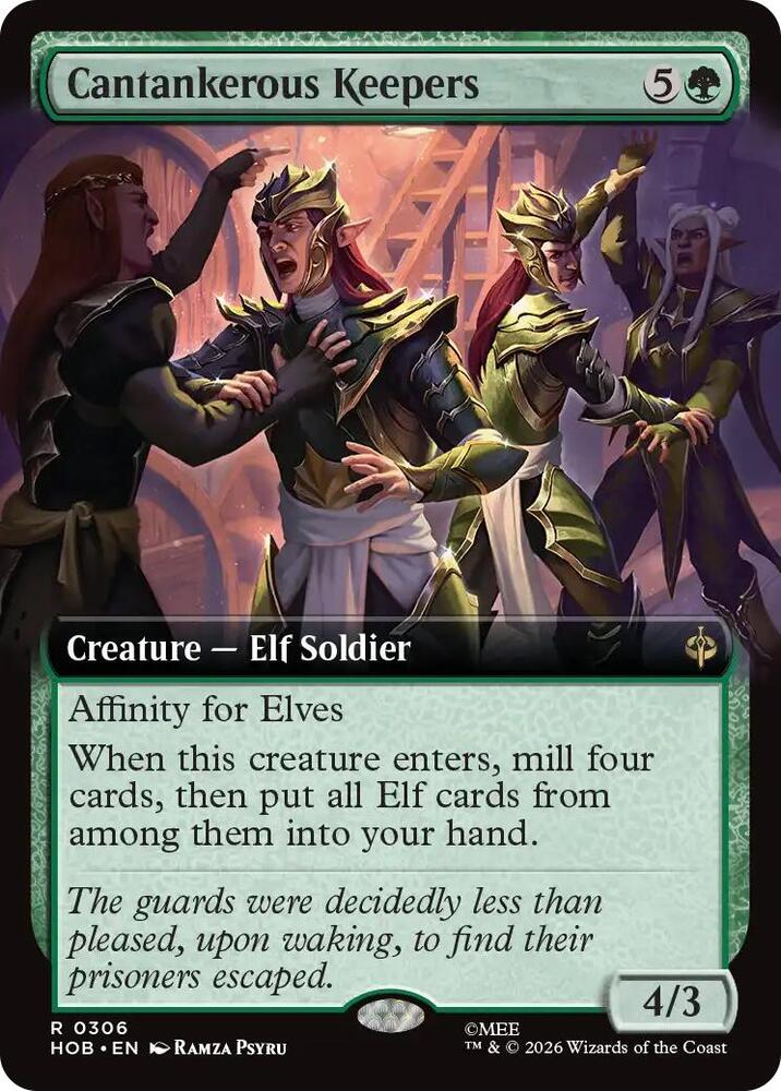 Cantankerous Keepers 306 (The Hobbit)  - Extended Art