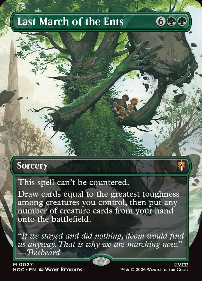 Last March of the Ents 27 (The Hobbit: Eternal-Legal)  - Borderless
