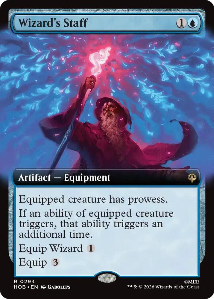 Wizard's Staff 294 (The Hobbit)  - Extended Art