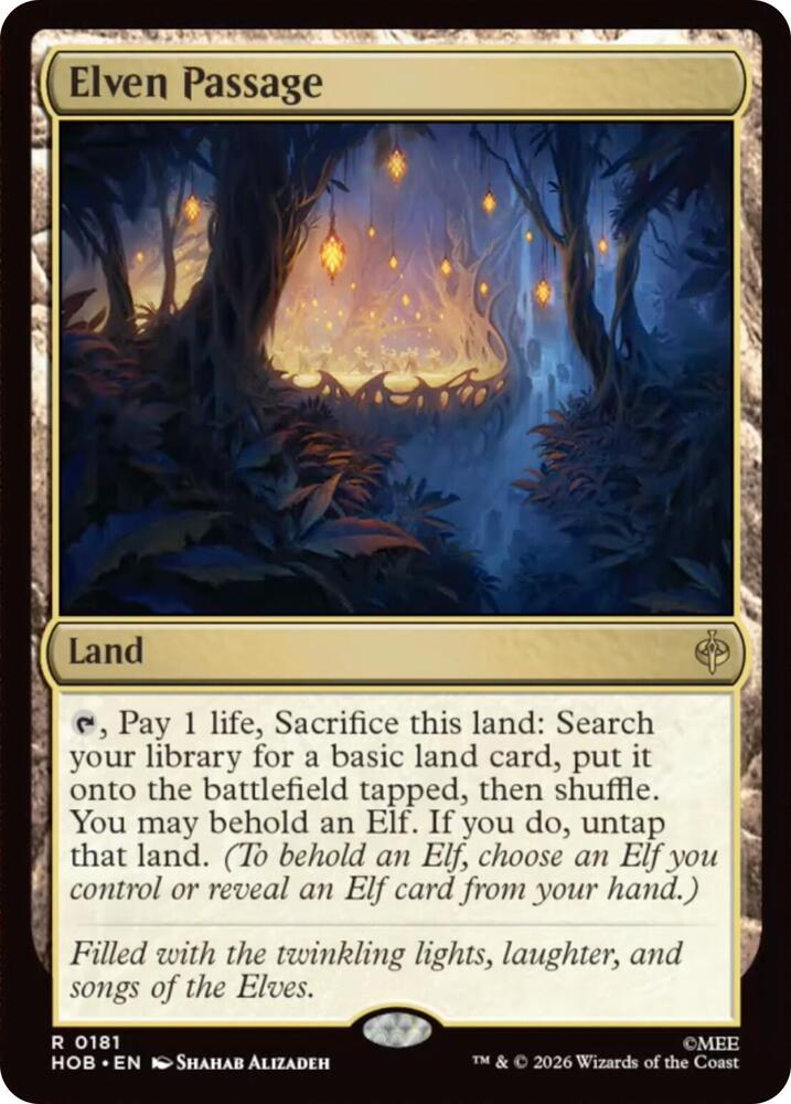 Elven Passage 181 (The Hobbit)  - Foil