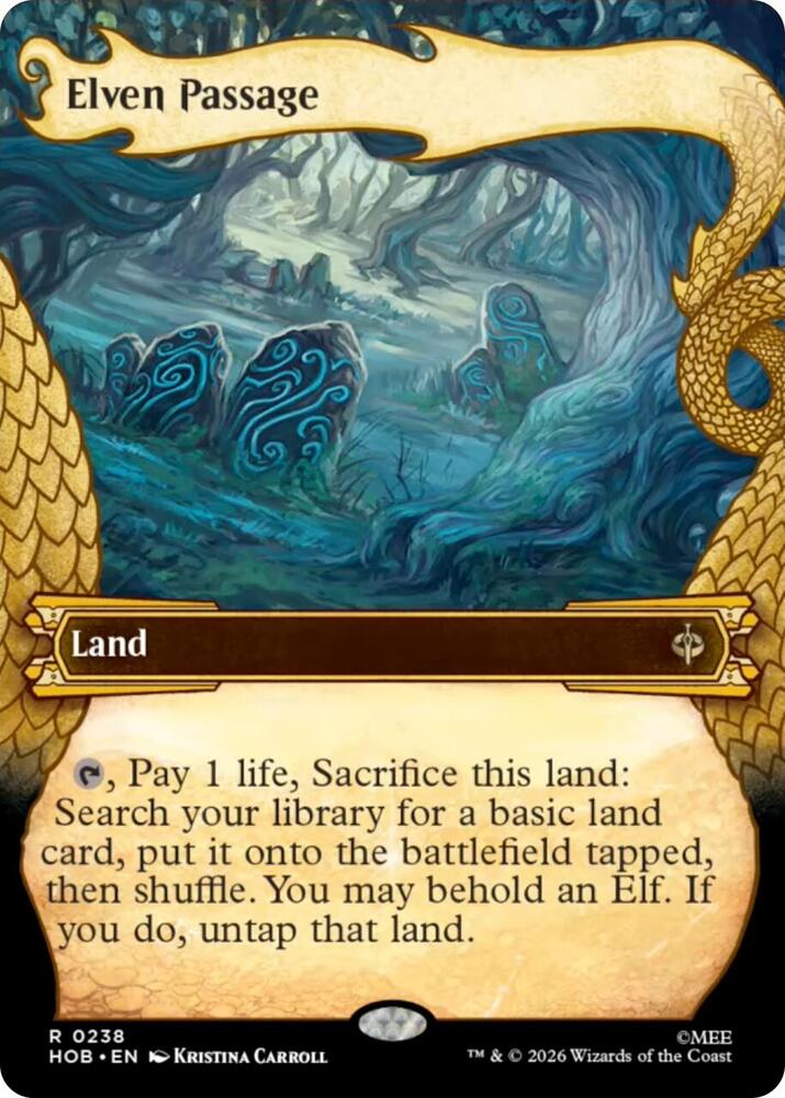 Elven Passage 238 (The Hobbit)  - Showcase Foil