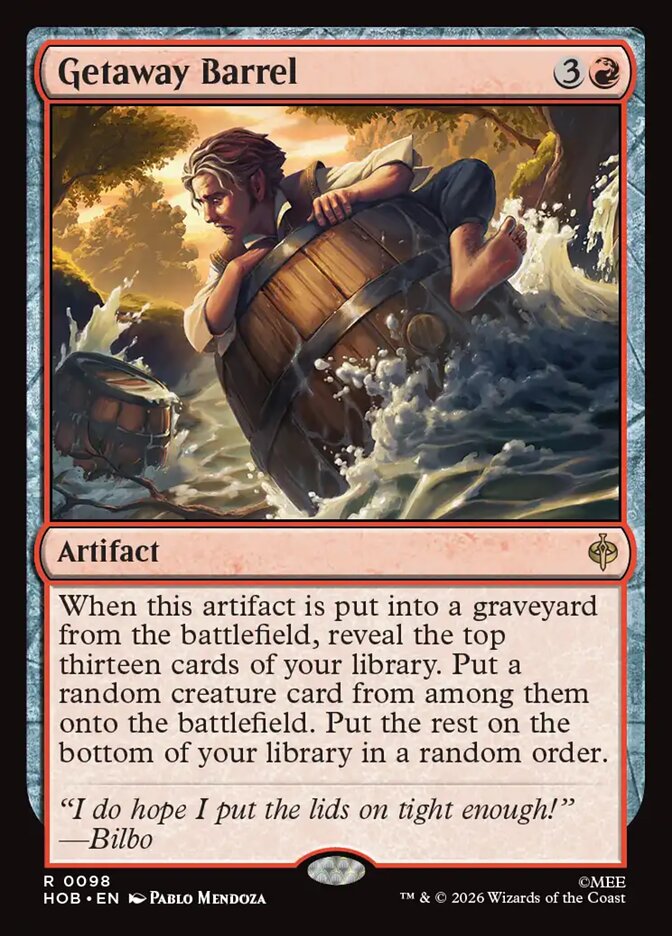 Getaway Barrel 98 (The Hobbit)  - Foil