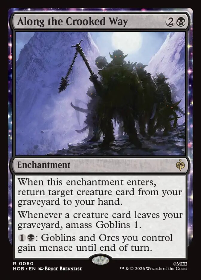 Along the Crooked Way 60 (The Hobbit)  - Foil