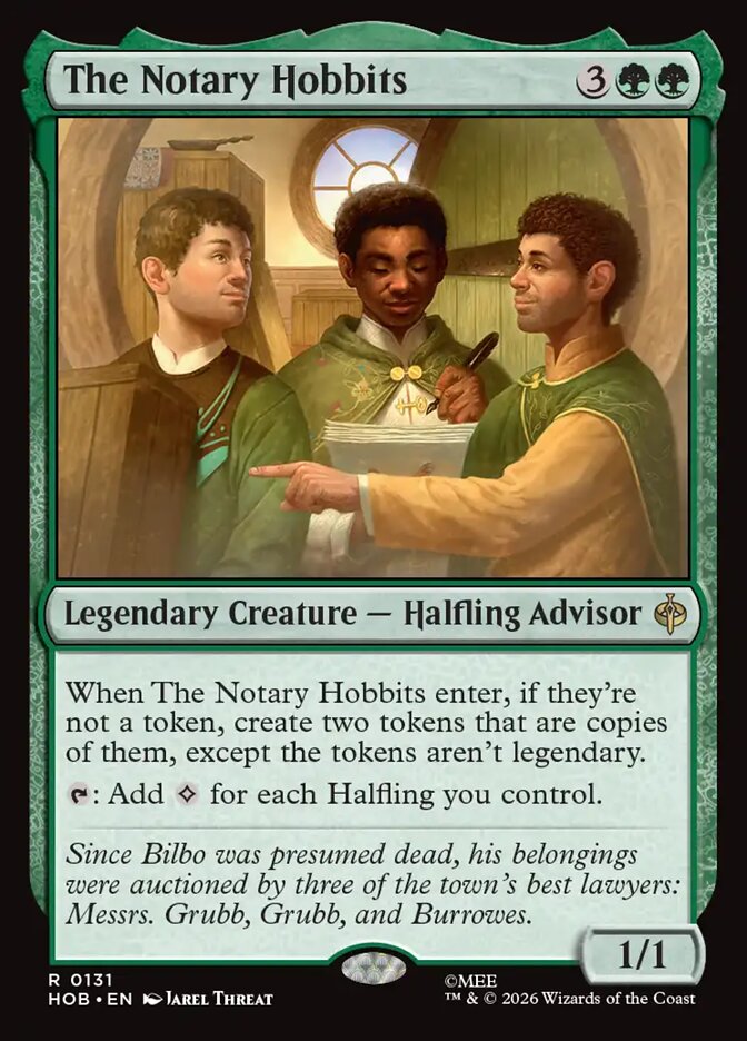The Notary Hobbits 131 (The Hobbit)  - Foil