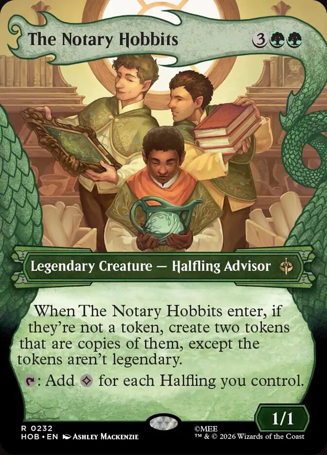 The Notary Hobbits 232 (The Hobbit)  - Showcase