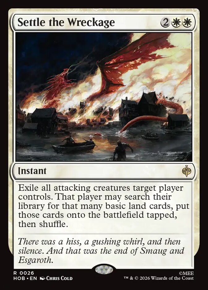 Settle the Wreckage 26 (The Hobbit)  - Foil