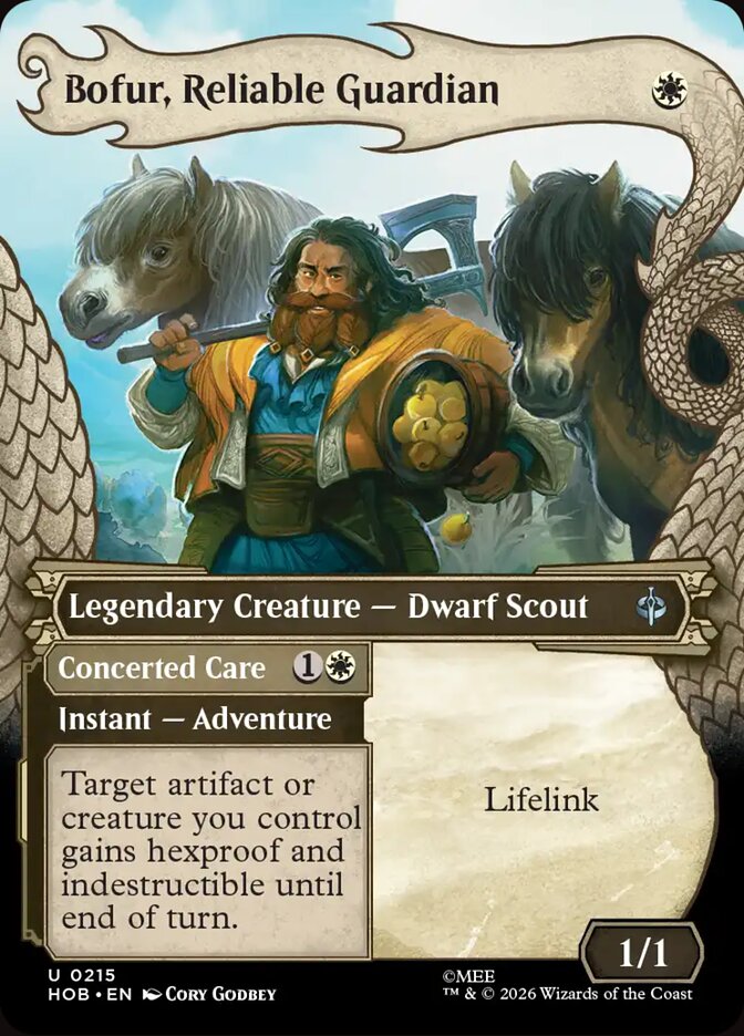 Bofur, Reliable Guardian // Concerted Care 215 (The Hobbit)  - Showcase