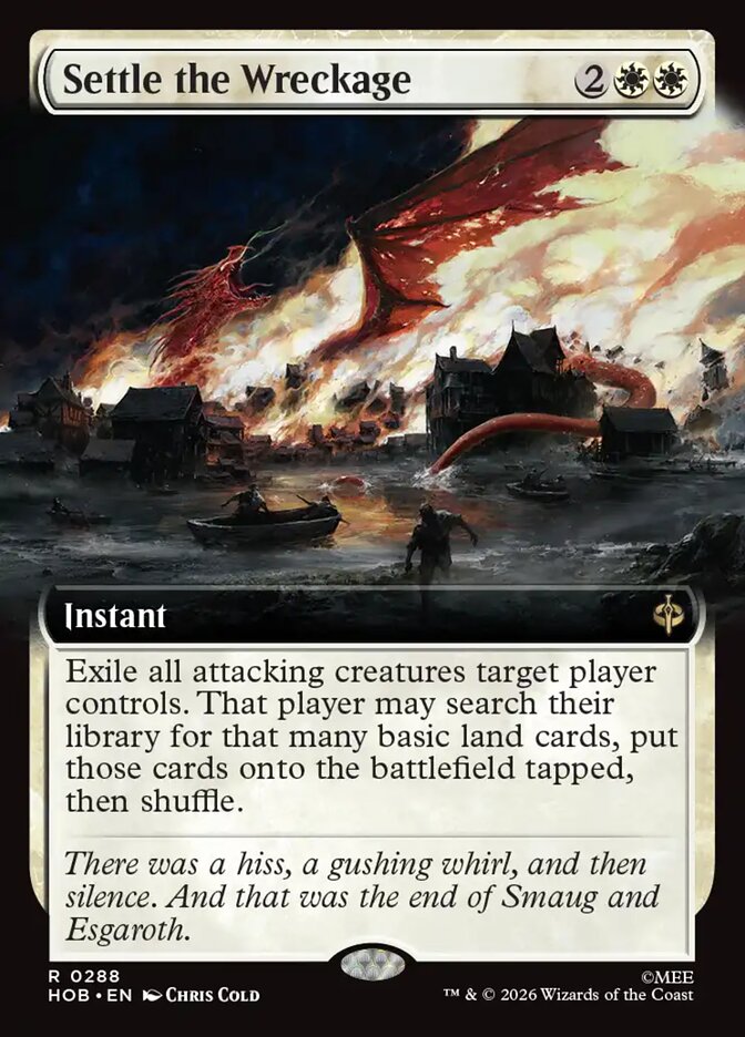 Settle the Wreckage 288 (The Hobbit)  - Extended Art