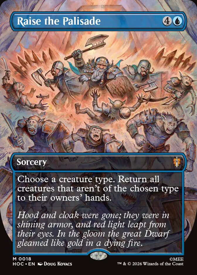 Raise the Palisade 18 (The Hobbit: Eternal-Legal)  - Borderless