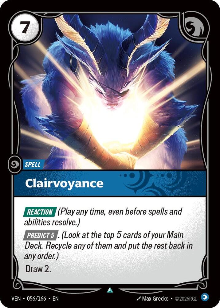 Clairvoyance 056/166 (Vendetta)  - Foil