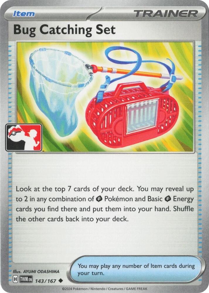 Bug Catching Set 143 167 Left Stamp 143/167 (Prize Pack Series Cards) 