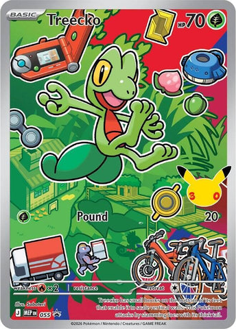 Treecko 055 (ME: Mega Evolution Promo)  - Holofoil