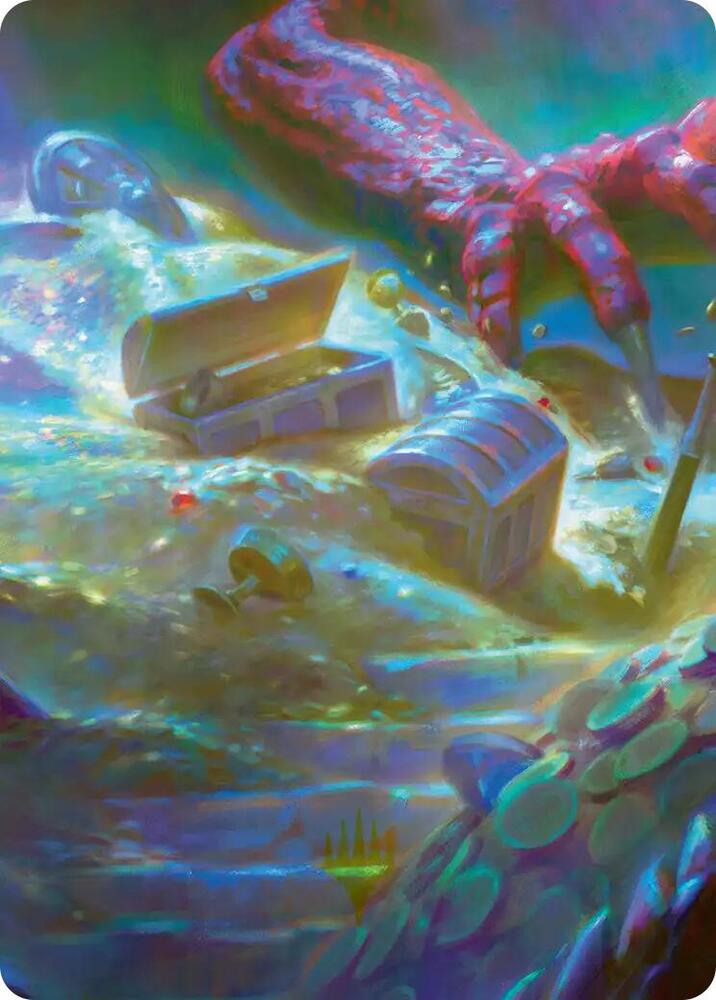 Dragons Desire Art Card 11 12 11 (Art Series: The Hobbit) 