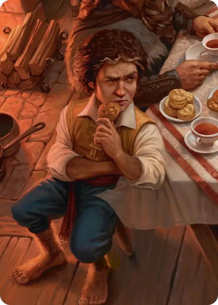 Bilbo Fellow Conspirator Art Card 4 12 4 (Art Series: The Hobbit) 