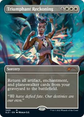Triumphant Reckoning (Secret Lair Drop Series)  - Foil