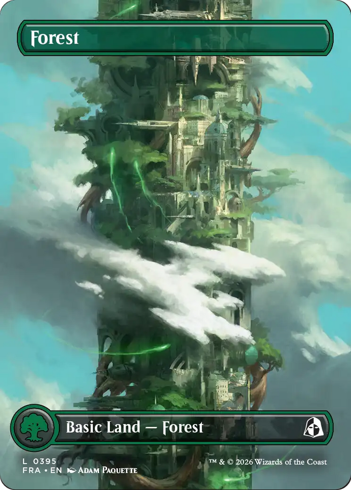 Forest 395 (Reality Fracture)  - Borderless Foil