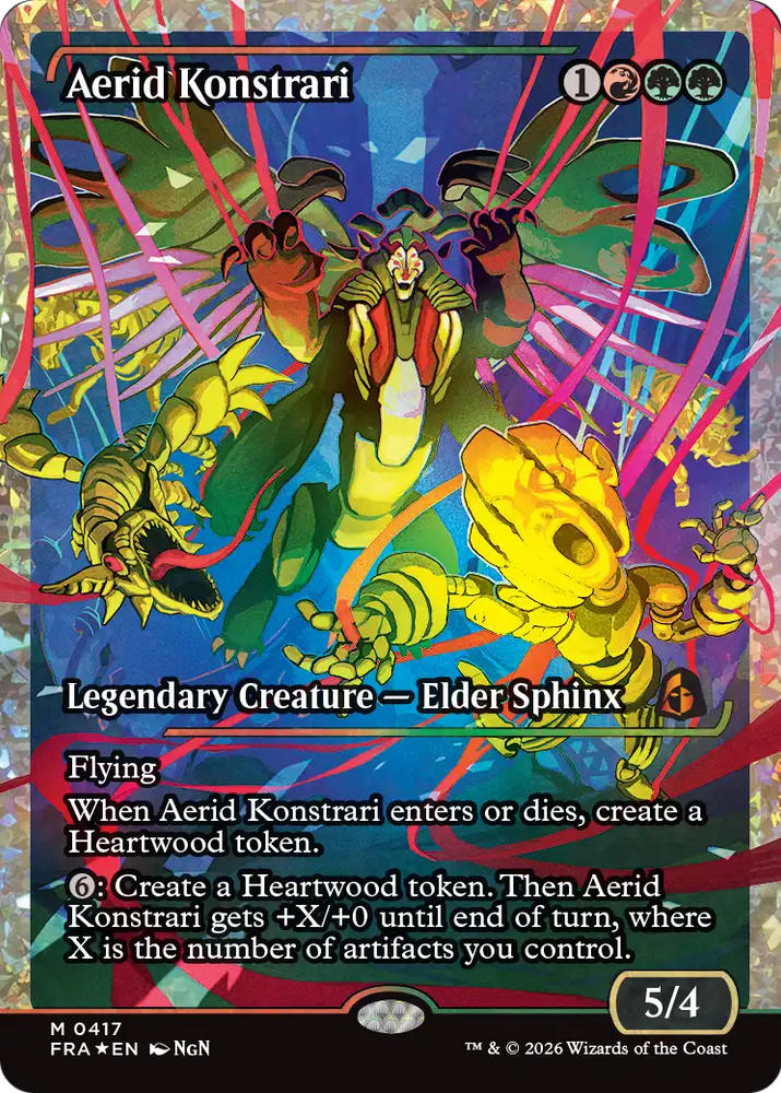 Aerid Konstrari 417 (Reality Fracture)  - Showcase Fracture Foil