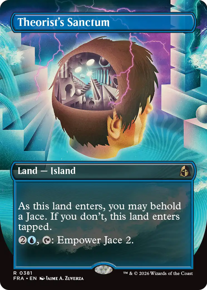 Theorist's Sanctum 381 (Reality Fracture)  - Borderless Foil