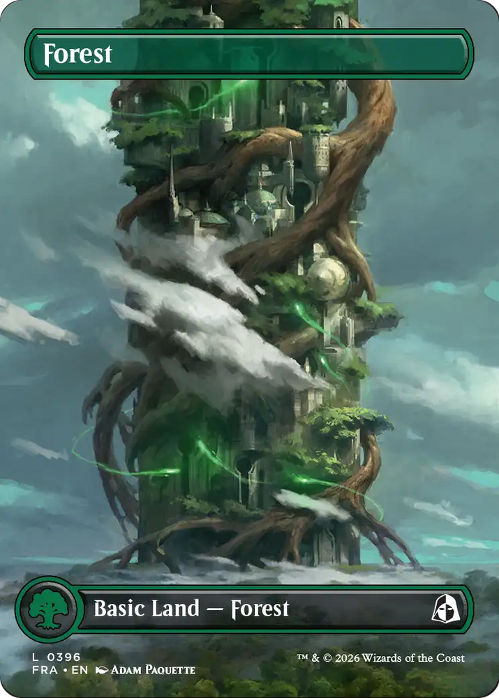 Forest 396 (Reality Fracture)  - Borderless Foil