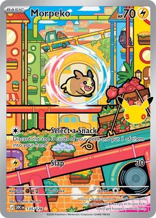 Morpeko 135/128 (ME: 30th Celebration)  - Holofoil
