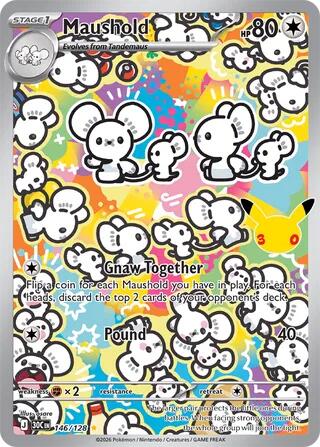 Maushold 146 128 146/128 (ME: 30th Celebration)  - Holofoil