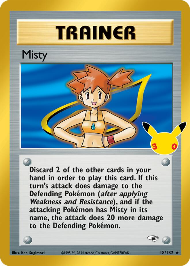 Misty 18/132 (ME: 30th Celebration Classic Collection)  - Holofoil