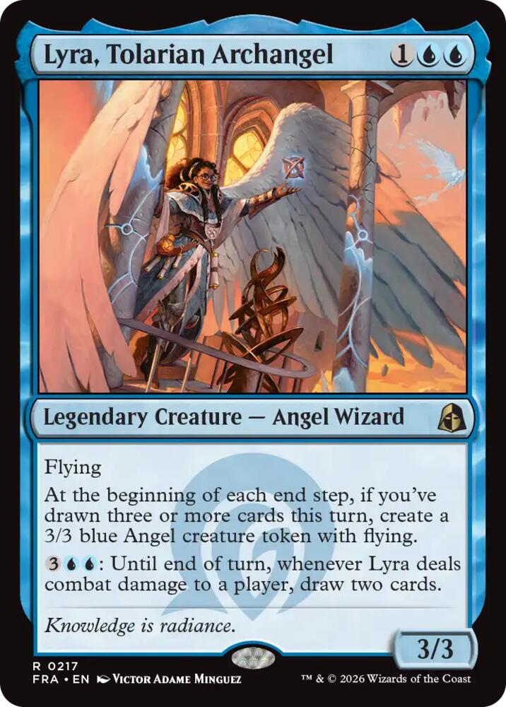 Lyra, Tolarian Archangel 217 (Reality Fracture) 