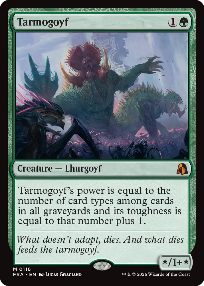Tarmogoyf 116 (Reality Fracture)  - Foil
