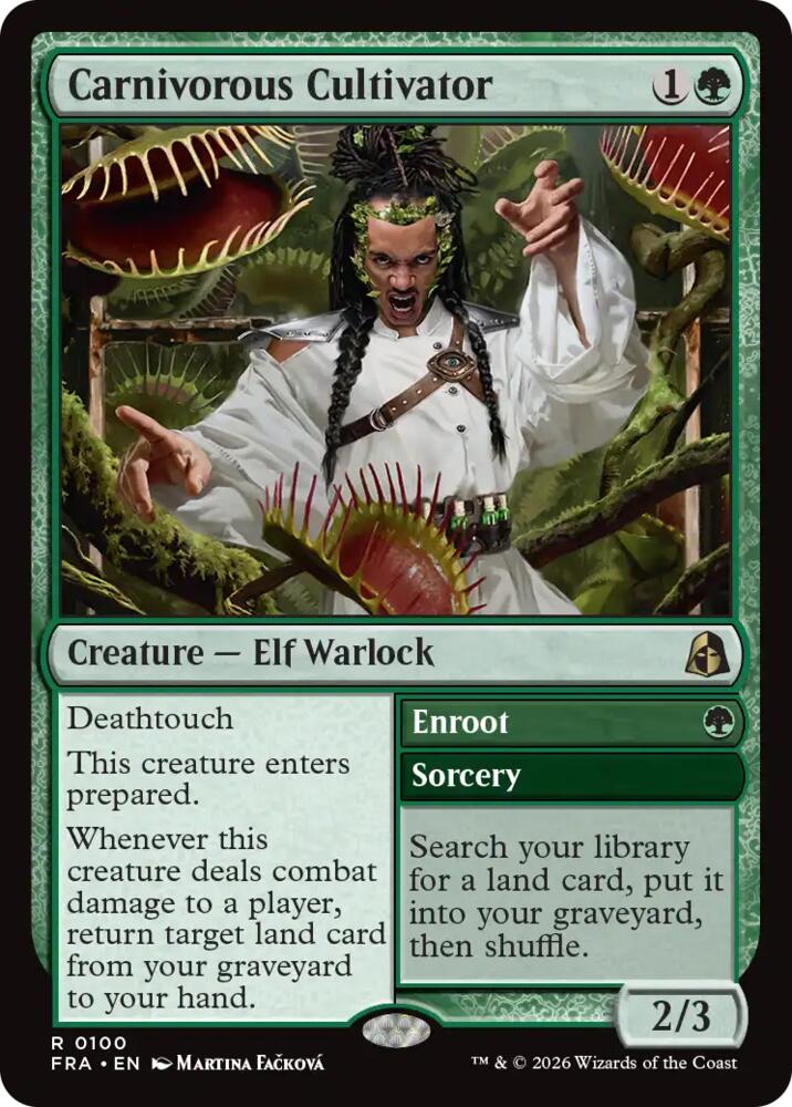Carnivorous Cultivator // Enroot 100 (Reality Fracture)  - Foil