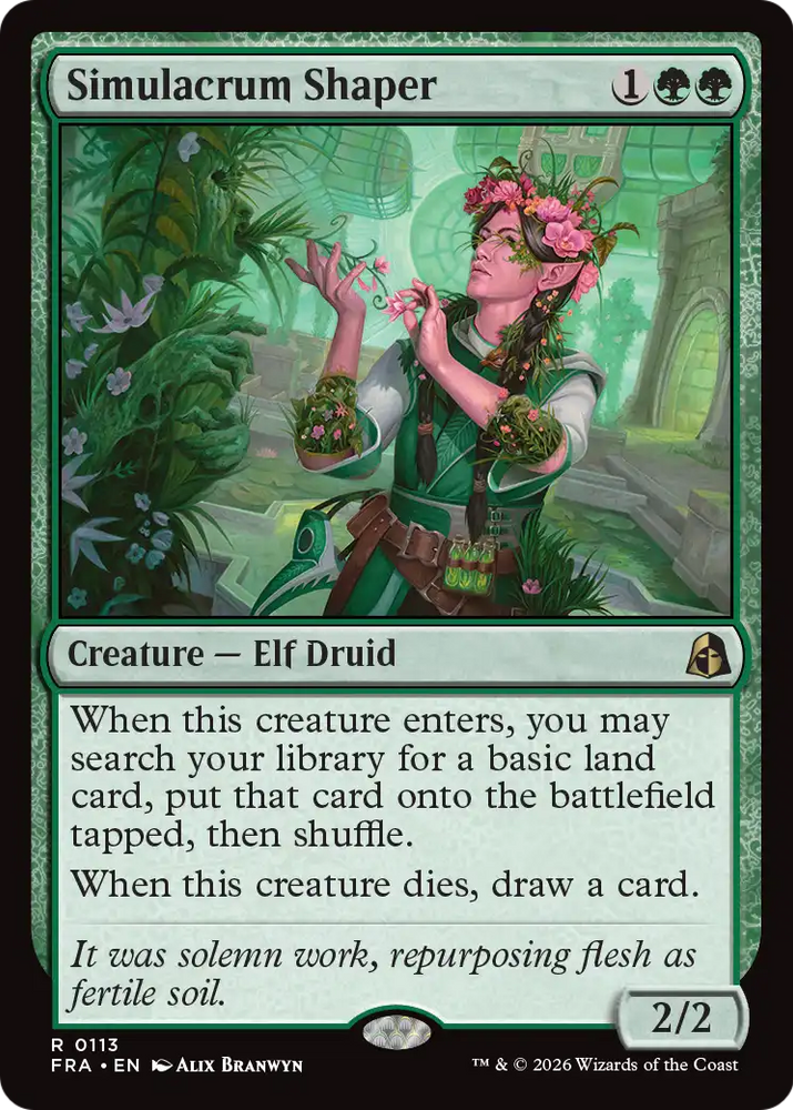 Simulacrum Shaper 113 (Reality Fracture)  - Foil
