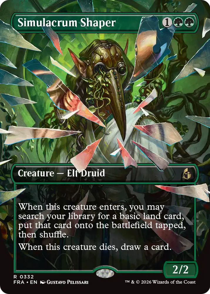 Simulacrum Shaper 332 (Reality Fracture)  - Borderless
