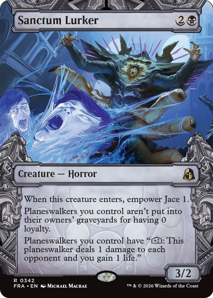 Sanctum Lurker 342 (Reality Fracture)  - Showcase Foil