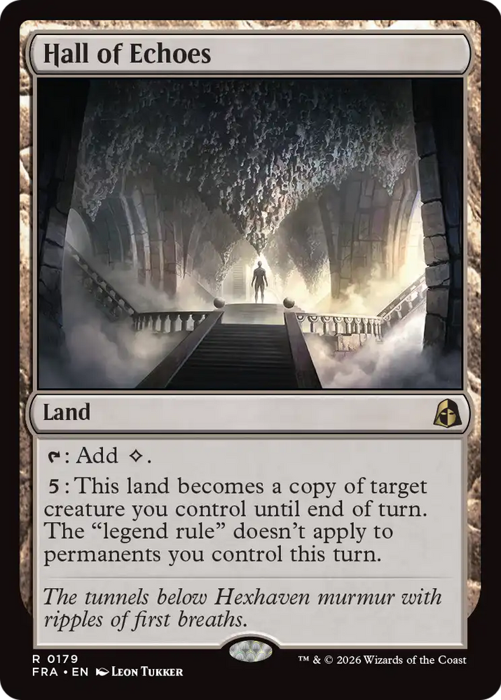 Hall of Echoes 179 (Reality Fracture)  - Foil